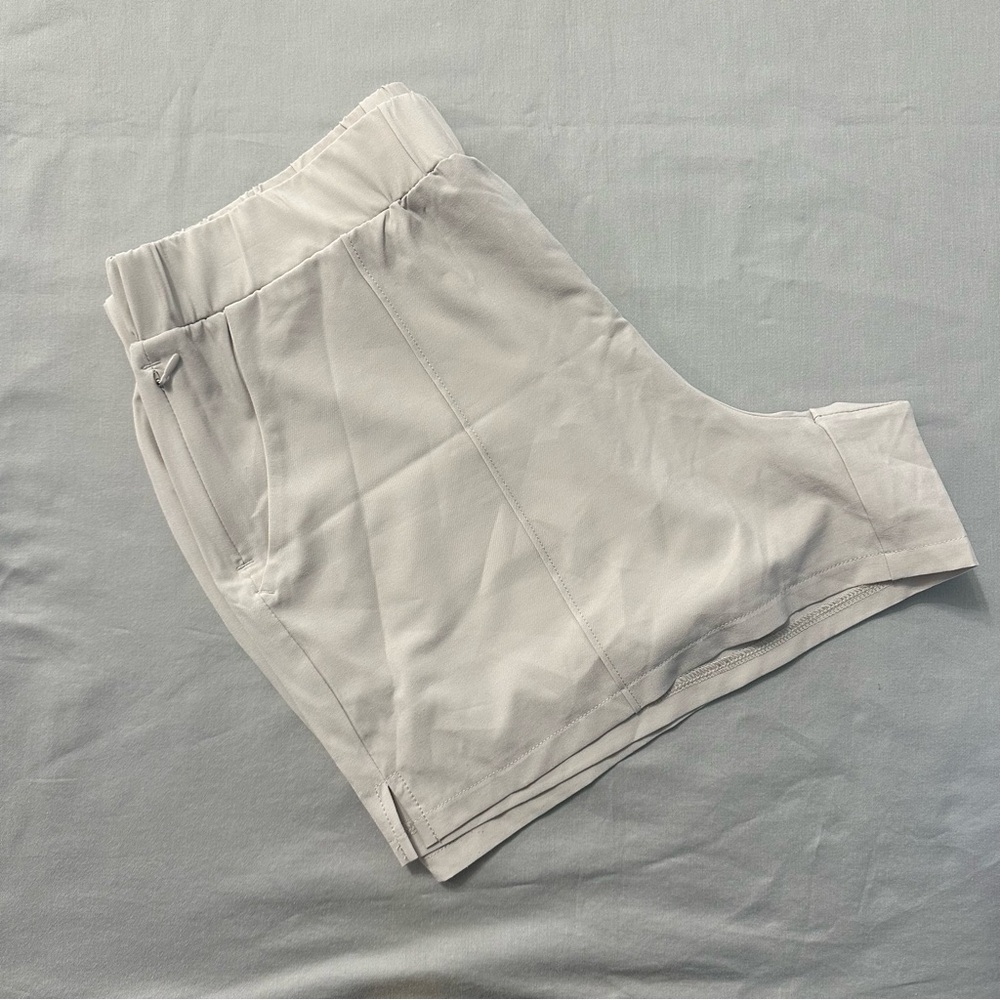 RBX Active Women’s Relaxed Fit Shorts Off White Beige Size Medium Hiking - Picture 11 of 11